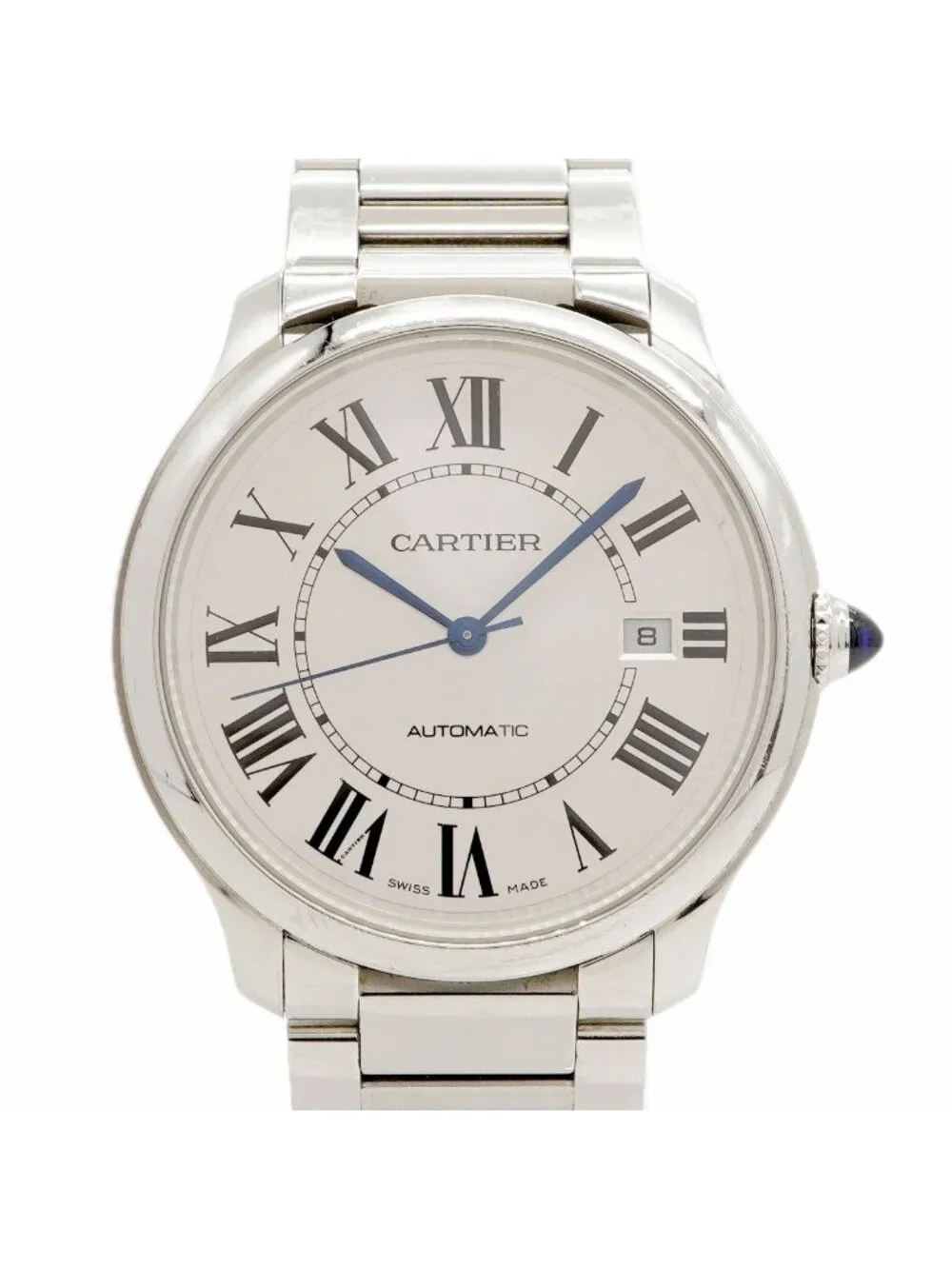 Cartier Ronde Must Silver Dial Watch